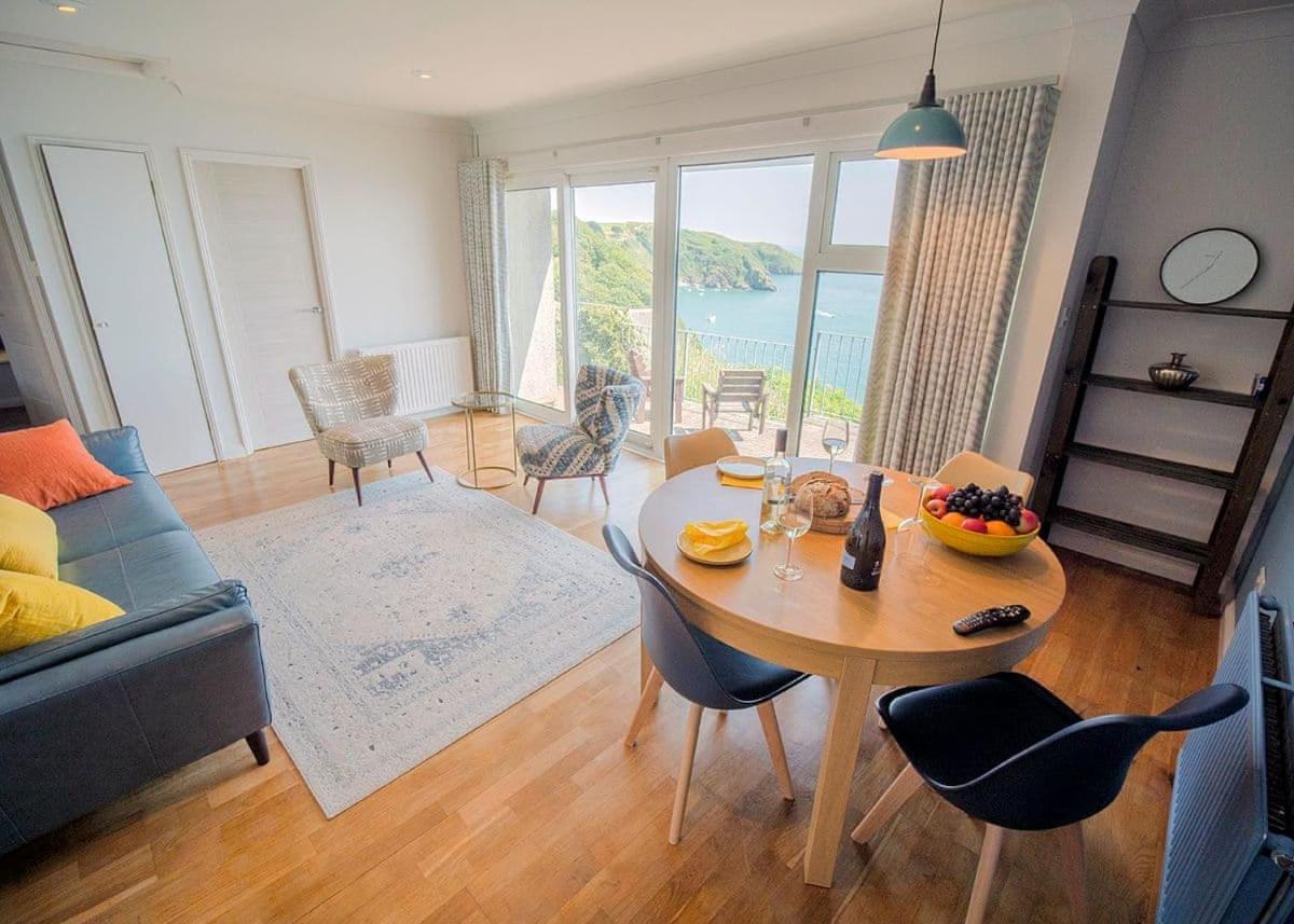 Leonards Cove Hotell Stoke Fleming Exteriör bild